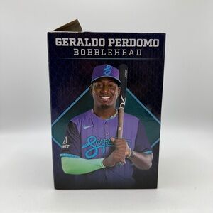 New Geraldo Perdomo Arizona Diamondbacks Bobblehead Chas Roberts (check photos)